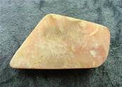 SLICED PINK OPAL DOME POLISHED PEBBLE SPECIMEN. SP5438POL