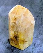 GOLDEN HEALER QUARTZ POLISHED POINT SPECIMEN. SP8309POL