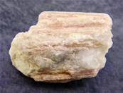PINK TOURMALINE IN QUARTZ ROUGH CRYSTAL SPECIMEN. SP8657