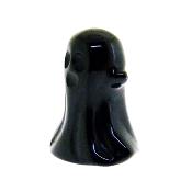 Ghost Carving in Black Obsidian.   SPR15442POL