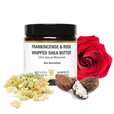 FRANKINCENSE & ROSE WHIPPED SHEA BUTTER. SPR2876