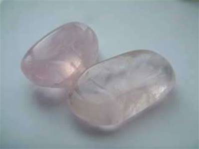 ROSE QUARTZ POLISHED TUMBLES (GEMMY QUALITY).   POLRQGEM 