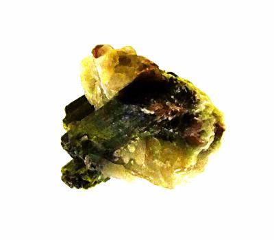 WATERMELON TOURMALINE IN QUARTZ WITH MICA CRYSTAL SPECIMEN.   SP10365