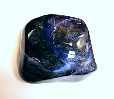 SODALITE POLISHED BOULDER SPECIMEN.  SP11360SHLF