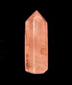 ROSE QUARTZ GEMMY QUALITY POLISHED POINT/ WAND.   SP11442POL