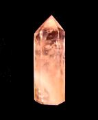 ROSE QUARTZ GEMMY QUALITY POLISHED POINT/ WAND.   SP11443POL