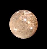 RUTILATED QUARTZ SPHERE.   SP11815POL