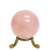 STAR ROSE QUARTZ SPHERE.   SP12961POL