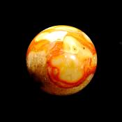 Gemstone Sphere in Carnelian.   SP13775POL