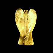 LARGE ANGEL CARVING IN QUARTZ.   SP14364POL