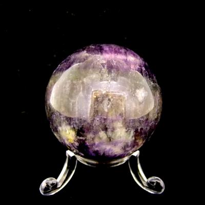 Gemstone Sphere in Fluorite.   SP15257POL