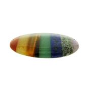 Chakra Polished Palm Stone/ Thumb Stone.   Sp15747pol