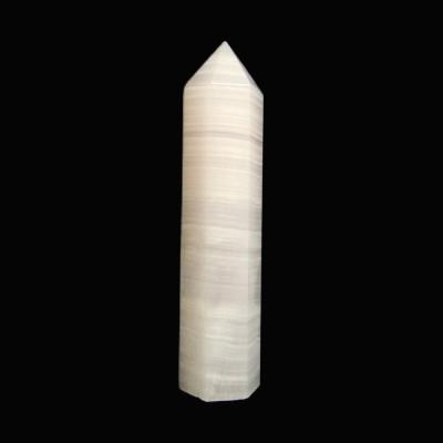 Mangano Calcite Fully Polished Point/ Tower Specimen.   SP16044POL