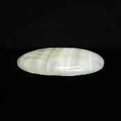 Mangano Calcite polished oval Thumb or Palm Stone.   SP16196POL