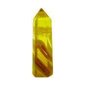 Yellow Banded Fluorite Fully Polished Point/ Tower Specimen.   SP16452POL