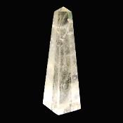 Gemstone Obelisk In Quartz.   SP16469POL