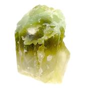 Green Calcite Raw Acid Polished Nodule Specimen.   SP16661SLF