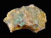 Azurite With Malachite Formations On Matrix Specimen.   SP16765SLF