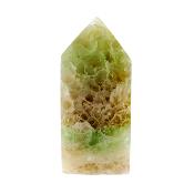 Fully Polished Fluorite Four Sided Point/ Tower Specimen.   SP16854