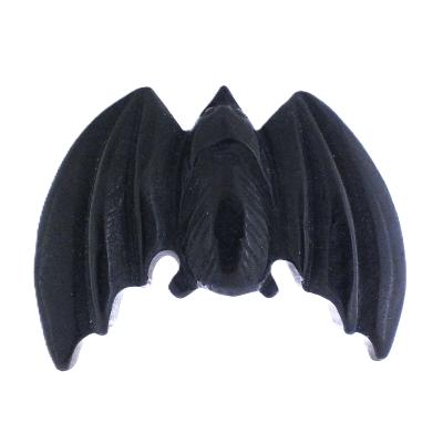 Carving Of A Bat In Black Obsidian.   SP17146POL