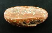 ORBICULAR JASPER POLISHED PEBBLE SPECIMEN (MADAGASCAR). SP5327POL