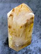 GOLDEN HEALER QUARTZ POLISHED POINT SPECIMEN. SP8309POL