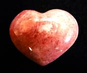 RASPBERRY QUARTZ HEART. SP9720POL