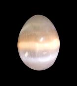 SELENITE/ SATIN SPAR EGGS.   SPR11708POL