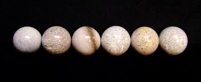 Orbicular Jasper Mini Spheres.   SPR15196POL