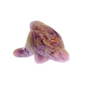 Dolphin Figure carved in Amethyst.   SPR15360POL