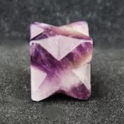 Mini Merkaba Star In Amethyst.   SPR15581POL