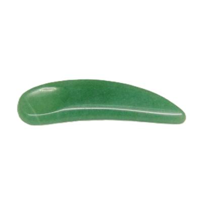 Gemstone Massage/ Healing Tool in Green Aventurine.   SPR16213POL 