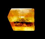 OPTICAL GOLDEN CALCITE POLISHED RHOMBIODAL CRYSTAL SPECIMEN.   SP11958POL