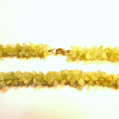 AQUAMARINE MULTI CHIP THREAED CLUSTER NECKLACE.   SP13355NEC 