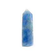 BLUE FLUORITE FULLY POLISHED POINT SPECIMEN.   SP14601POL