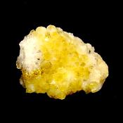 CITRINE DRUZE SPECIMEN (HEAT TREATED).   SP15052SLF