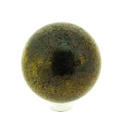 Gemstone Sphere In Chalcopyrite.   SP16046POL