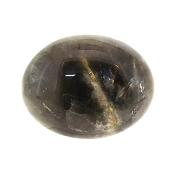 Oval Shape Fully Polished Palm Stone in Black Moonstone.   SP16326POL