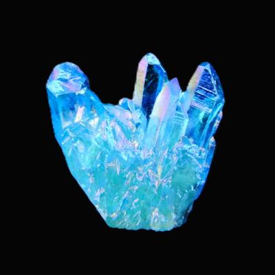 Aqua Aura Quartz Cluster Specimen.   SP16589