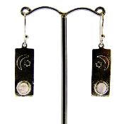 925 Silver Pendant Earrings.   SP16904ER 