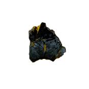 Golden Rutile Formations On Hematite Matrix (Specularite) Raw Crystal Specimen.   SP16916