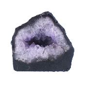 Amethyst Mini Cave Specimen Featuring Polished Cut Front Face.   SP17054CAV