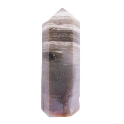 Banded Jasper Fully polished & Faceted Point/ Tower Specimen.   SP17113POL