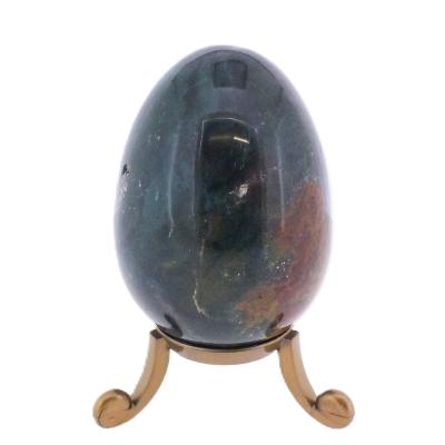 Gemstone Egg In Fancy Jasper.   SP17114POL