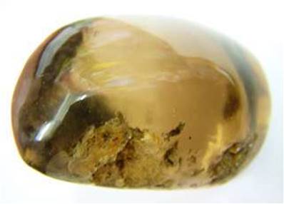 DOME POLISHED SMOKEY QUARTZ PEBBLE. SP2461POL