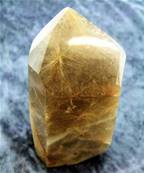 SMOKEY QUARTZ POLISHED POINT SPECIMEN. SP3816POL
