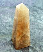 SMOKEY QUARTZ OBELISK. SP5237POL