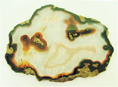 AGATE SLICE SPECIMEN. SP8007POL