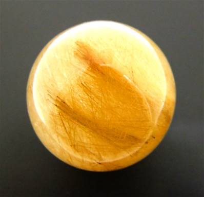 RUTILATED QUARTZ SPHERE. SP9526POL