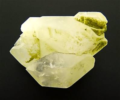 GREEN QUARTZ DOUBLE TERMINATED CRYSTAL GROUP. SP9556